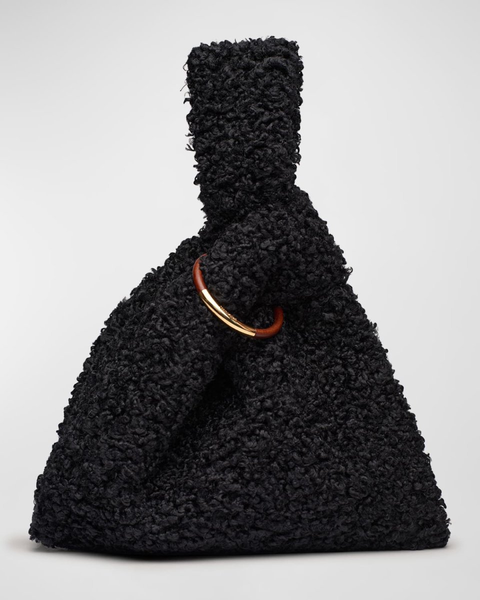 Jen Boucle Top-Handle Bag